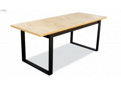Dining table, table, dining room, office, living room, tables, wood design, 160cm extendable