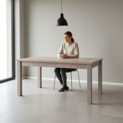 Dining Table Kitchen Designer Living Room Tables Wood 160x80cm Real Handcrafted New