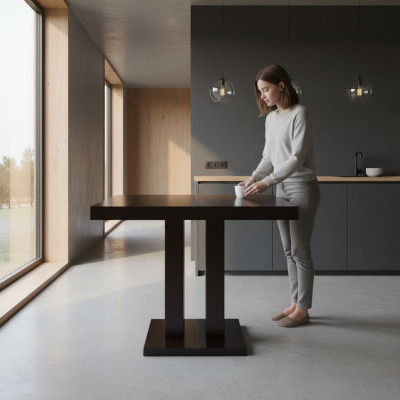 Dining table, table, dining room, living room, tables, wood, design, brown, conference table, new