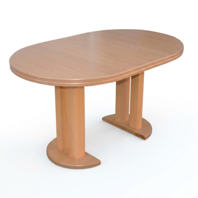 Dining table design wood conference table meeting table 90x90 cm extendable to 90x240 cm