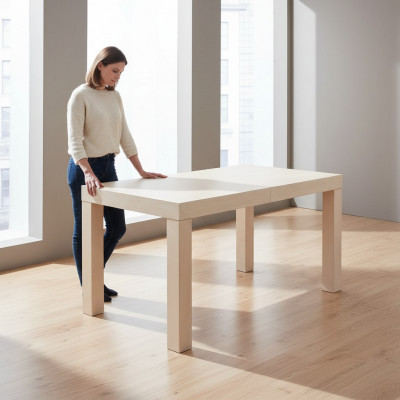 Modern dining table, dining tables, tables, meeting table, office design, wood 80x140/180cm, new