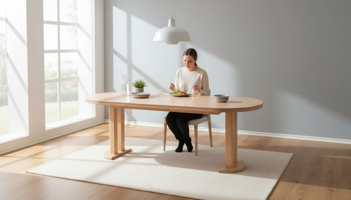 Dining table set dining room living room ensemble wood design chairs S35 new
