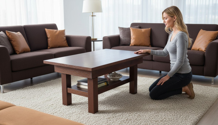 Dining table table, dining room, living room, wood design, chairs S37 80x130/170cm furniture