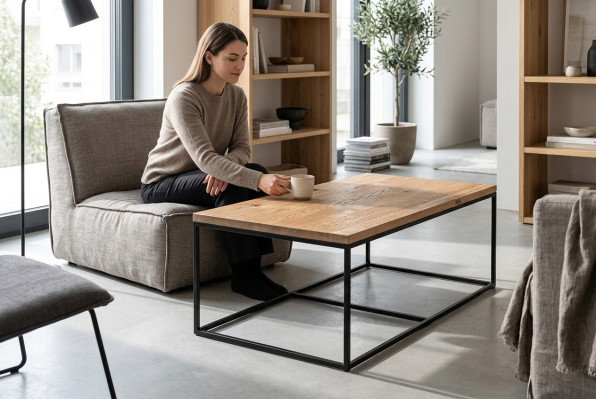 Loft Furniture Designer Classic Coffee Table Side Table Sofa Living Room