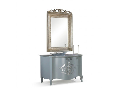 Classic wall mirror wooden frame mirror furniture new 90x135 glass frame wall