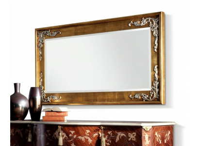 Designer Modern Large Mirror Wall Mirror Real Wood Frame Hanging Mirror Classic New