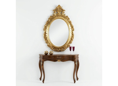 Classic Designer Luxury Mirror Wall Mirror Baroque Rococo 88x133cm Wood Frame New