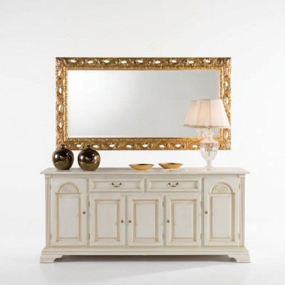 Wall mirror frame gold glass living room 96x186 mirror living room furniture hanging