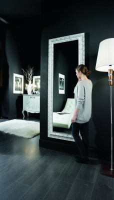 Mirror large wall mirror XXL royal baroque rococo design furniture hanging mirror