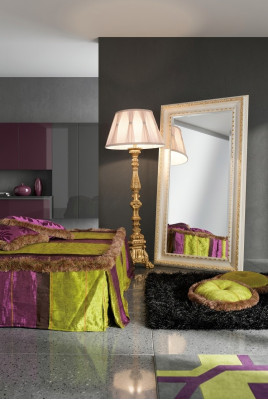 Classic wall mirror wooden frame mirror furniture baroque rococo glass frame wall new