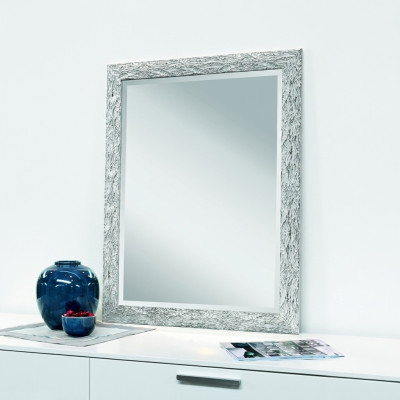 Mirror wall mirror designer hallway living room bathroom wood glass design furniture new