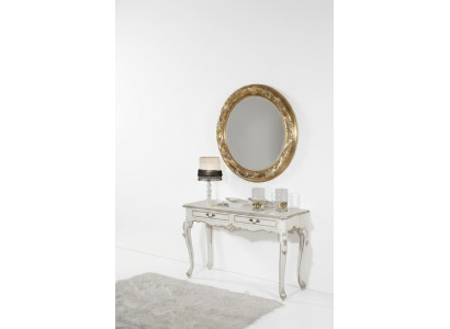 Round Wall Mirror Bathroom Hall Design Salon Medusa Antique Style Glass Round New