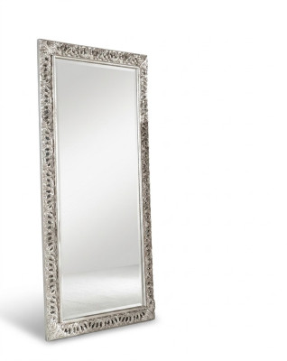 Wall mirror decoration furniture living decor baroque rococo decor mirror stand silver