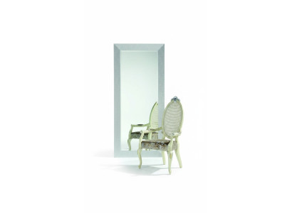 Mirror wood frame wall mirror classic design mirror stand hang baroque new