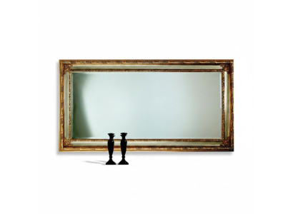 Classic wall mirror with wooden frame mirror furniture 94x184 glass frame wall furniture