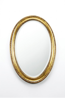 Medusa Oval Mirror Bathroom Design Round Wall Mirror Round Baroque Rococo Wood Frame