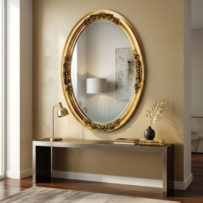 Designer dresser sideboard low board cabinet living room shelf luxury mirror new