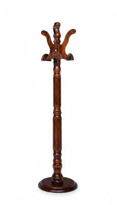 Servant coat wall wardrobe clothes rack wood stand butler furniture hallway new