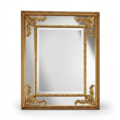 Decoration mirror wall mirror hallway mirror bathroom hallway wood wall little mirror baroque