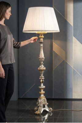 Classic floor lamp light standing lamp floor light lamp Ø65 cm lights new