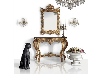 Classic Designer Mirror Large Wall Mirror Retro Country House - Model SP5000