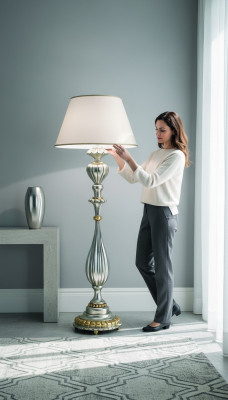 Designer XXL Big Light Lamp Floor Lamp Light Ø 65 * 140cm