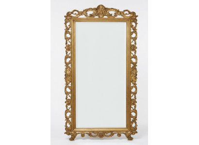 Classic Large Mirror Wall Mirror Luxury Hanging Mirror Wood Gold Wardrobe SP6480