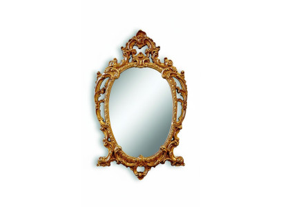 Classic Large Mirror Wall Mirror Hanging Mirror Wood Gold Wardrobe 64x104cm