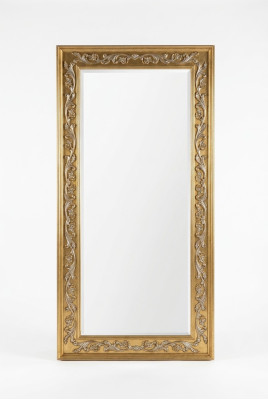 Mirror Wall Mirror Baroque Rococo Hallway Living Room Bathroom Wood Glass Design SP 6420