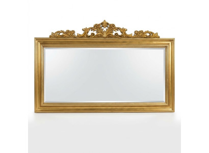 Mirror wooden frame large wall mirror luxury classical designer baroque rococo wood