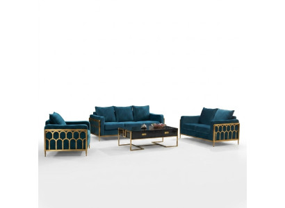 Living Room Design Sofa Suite 3+2+1 Seat Modern Couch Set