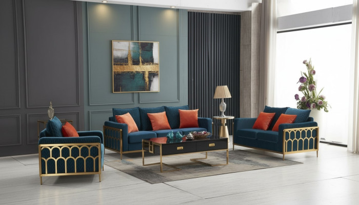 Sofa set 3+2+1 seater relax set design sofas upholstered couches leather
