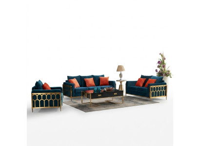 Sofa set 3+2+1 seater relax set design sofas upholstered couches leather