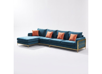 Sectional sofa gray fabric L-shaped sofa couch couch design upholstery textile modern