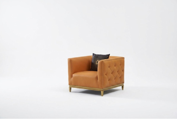 Chair Design Couch Sofa Seat Leather Lounge Decor Club Upholstery Luxury Ears