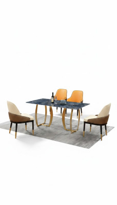 Dining table set group dining room tables living room wood suite design