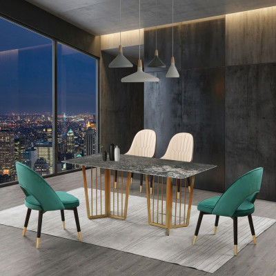 Designer dining table, table, dining room, living room, design tables 180x90cm