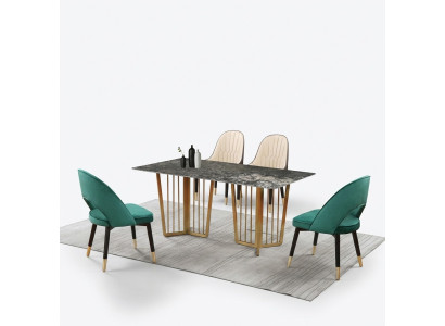 Designer dining table, table, dining room, living room, design tables 180x90cm