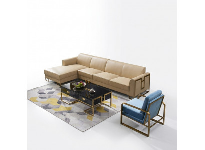 Design sofa couch corner sofa ottoman upholstery suite living landscape