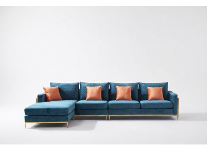 Living landscape corner sofa L shape armchair deco set suite modern sofa leather NEW
