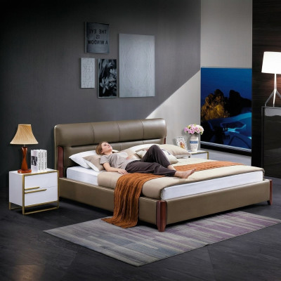 Modern bed double bed bed matrimonial bed design luxury beds modern style