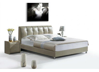 Bed Textile 2x Nightstand 3-piece Bedroom Luxury Set Furniture Modern Beds New