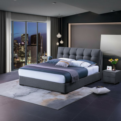 Design beds bedroom sets bed 2x nightstands classic luxury furniture 3-piece set