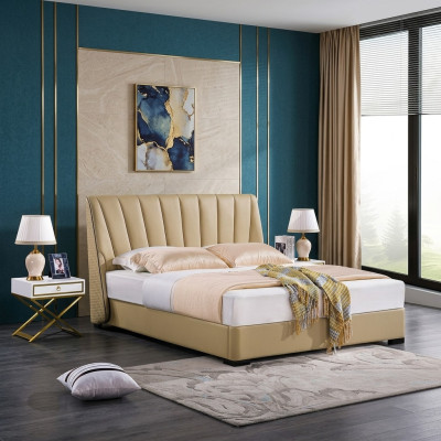 Double bed bedroom beds luxury furniture double bed hotel furnishings