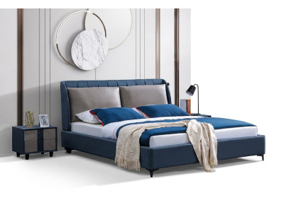 Luxury Wood Bed Double Double Bed Design Upholstered Bedroom 180x200 New