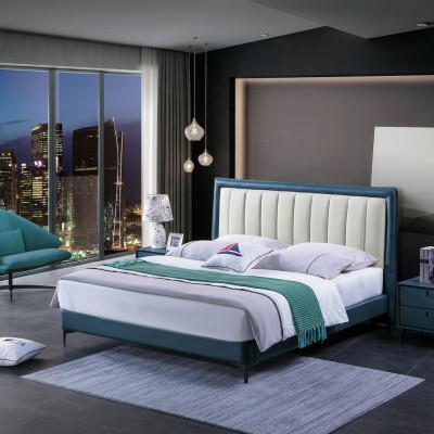 Bedroom set bed luxury furniture beds nightstands 3-piece set