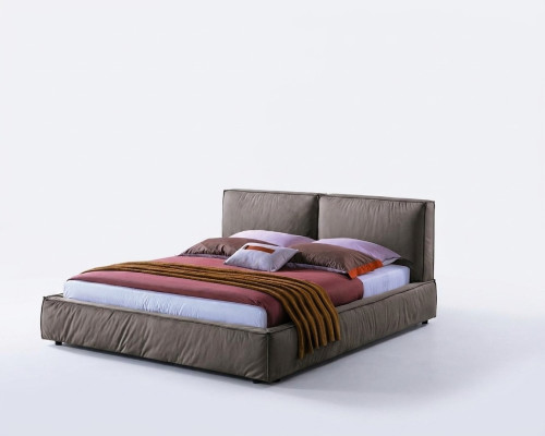 Design bedroom bed luxury wood beds double marriage upholstered furniture 180x200cm