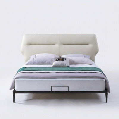 Classic bed double bed wood beds country house style real wood bedroom