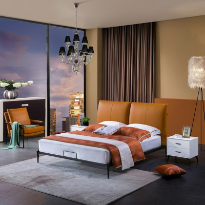 Classic double bed, marriage bed design, luxury beds modern style. New 180x200cm.