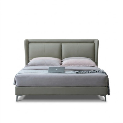 Luxury bed upholstery design double beds matrimonial hotel bedroom textile